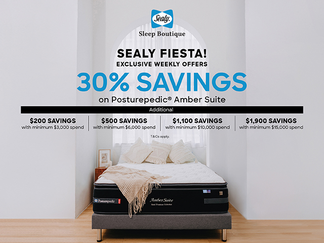 Sealy Fiesta Sales Offer