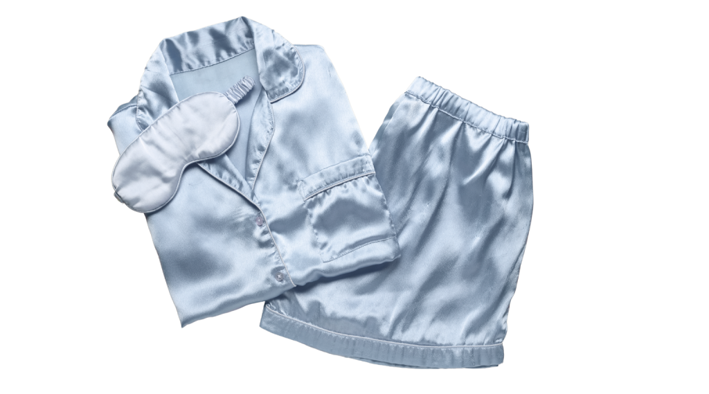 Silk sleepwear